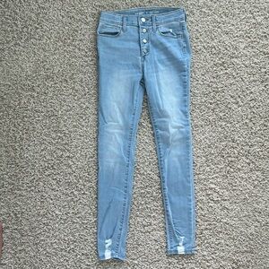Old Navy Size 12 High Rise Super Skinny Jeggings